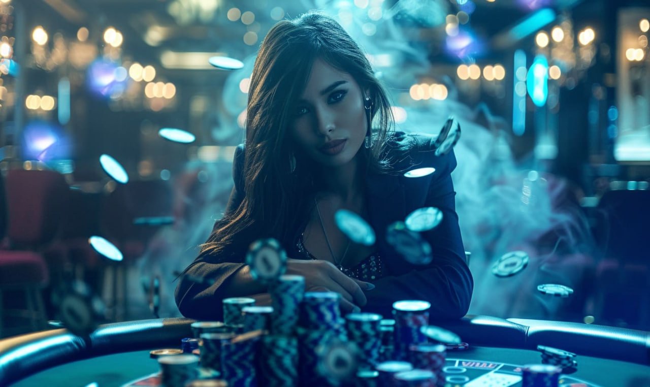 Studio live dealer Allbet di qqplaza dengan dealer profesional dan multi-kamera